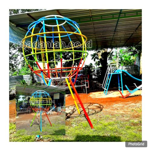 Jual Mainan Panjat Bola Dunia Anak TK Kota Makassar
