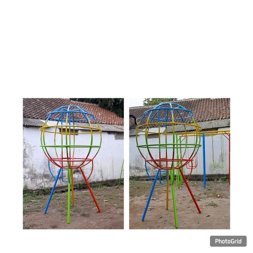 Jual Mainan Panjat Bola Dunia Anak TK Lahat