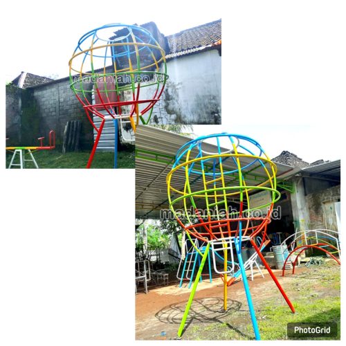 Jual Mainan Panjat Bola Dunia Anak TK Manggarai Barat