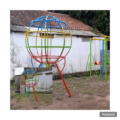 Jual Mainan Panjat Bola Dunia Anak TK Mempawah