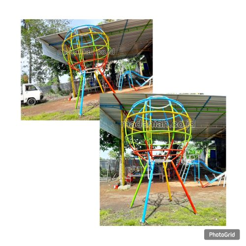 Jual Mainan Panjat Bola Dunia Anak TK Minahasa Tenggara