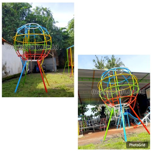 Jual Mainan Panjat Bola Dunia Anak TK Mukomuko