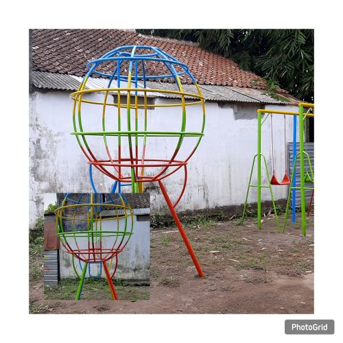 Jual Mainan Panjat Bola Dunia Anak TK Pariaman