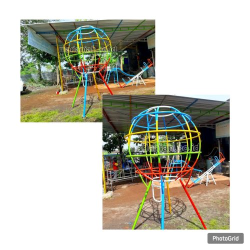 Jual Mainan Panjat Bola Dunia Anak TK Serdang Bedagai