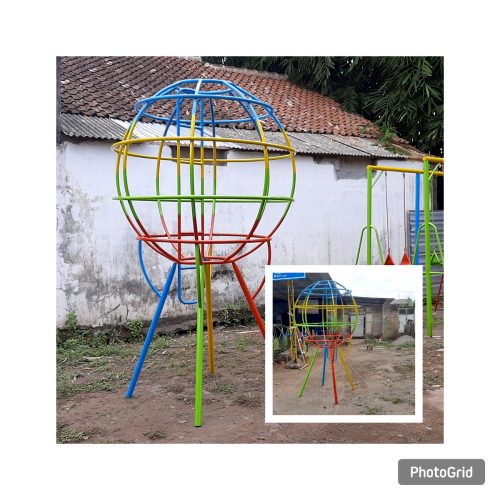 Jual Mainan Panjat Bola Dunia Anak TK Tebing Tinggi