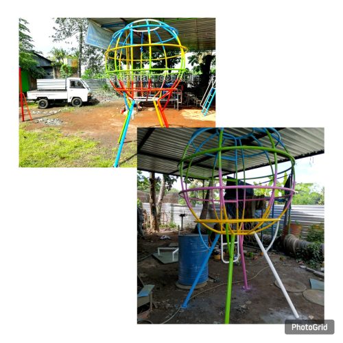 Jual Mainan Panjat Bola Dunia Anak TK Tebo