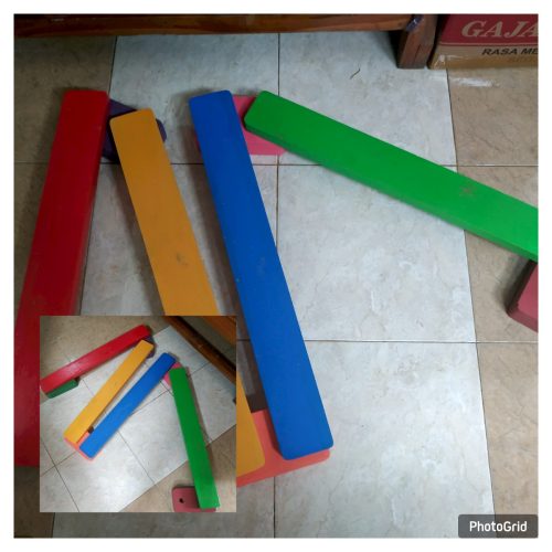 Jual Mainan Papan Titian Kayu Anak TK Gunungsitoli
