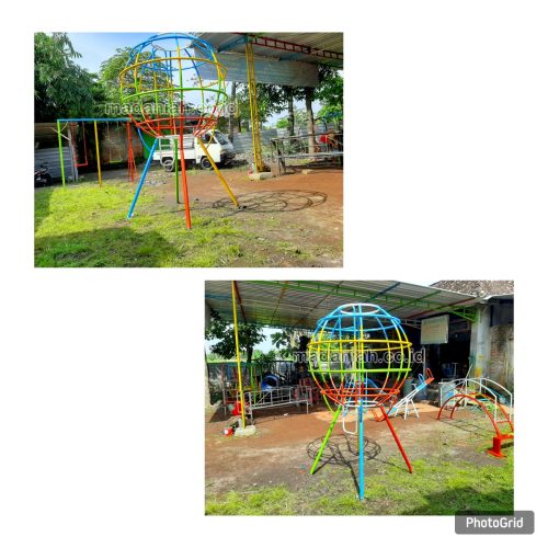 Mainan Panjat Bola Dunia Anak TK Bolaang Mongondow