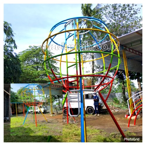 Mainan Panjat Bola Dunia Anak TK Buton Utara