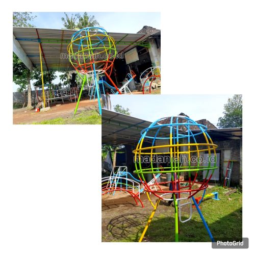 Mainan Panjat Bola Dunia Anak TK Kepulauan Tanimbar
