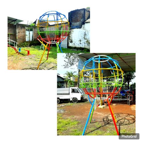 Mainan Panjat Bola Dunia Anak TK Kota Banjarbaru