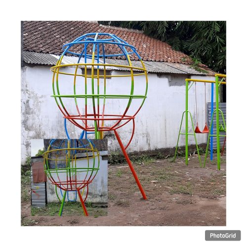 Mainan Panjat Bola Dunia Anak TK Kota Dumai