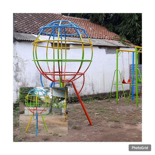 Mainan Panjat Bola Dunia Anak TK Lampung Utara