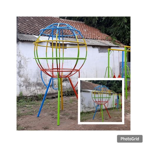 Mainan Panjat Bola Dunia Anak TK Muara Enim