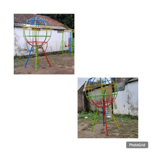 Mainan Panjat Bola Dunia Anak TK Ogan Komering Ilir