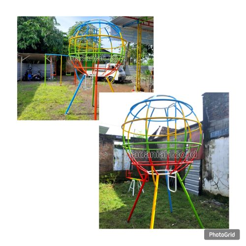 Mainan Panjat Bola Dunia Anak TK Tana Toraja Mainan Panjat Bola Dunia Anak TK Tana Toraja