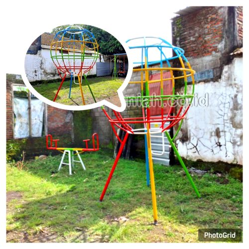 Mainan Panjat Bola Dunia Anak TK Teluk Bintuni
