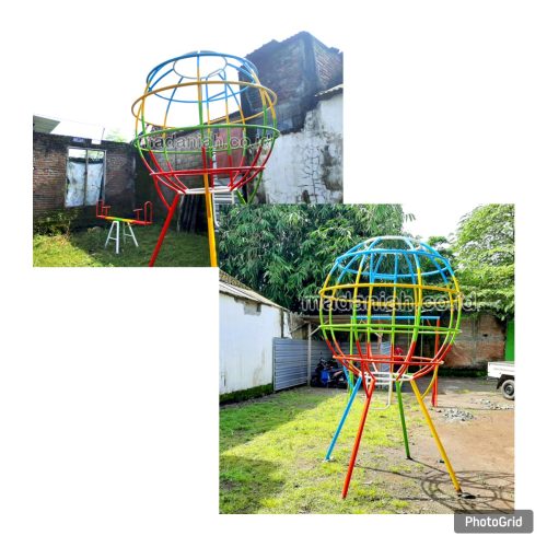 Mainan Panjat Bola Dunia Anak TK Tulang Bawang Barat