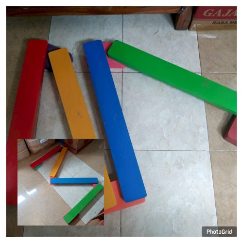 Mainan Papan Titian Kayu Anak TK Tapanuli Selatan