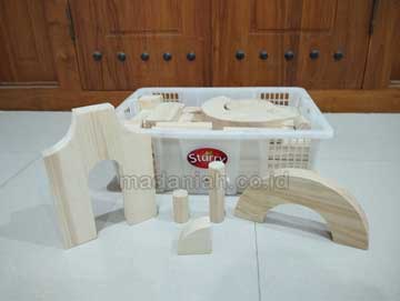 Balok PDK Natural Pinus Murah di Gunungkidul