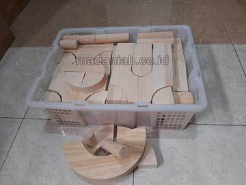 Jual Balok PDK Natural Pinus Isi 105 Pcs di Boyolali
