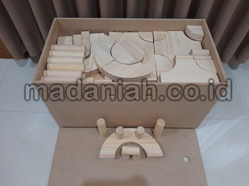 Jual Balok PDK Natural Pinus di Tangerang