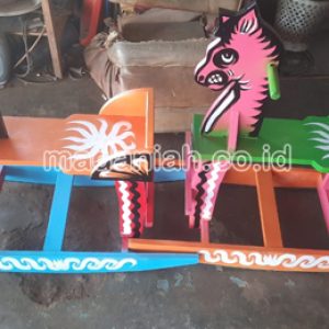 Produsen Mainan Kuda Goyang Kayu Karangasem Bali