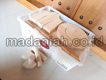 Distributor Balok PDK Natural Pinus di Ende