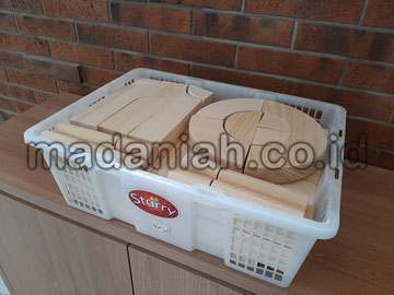 Toko Balok PDK Natural Pinus di Karo