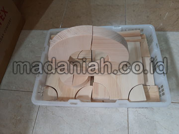 Toko Balok PDK Natural Pinus di Lubuklinggau
