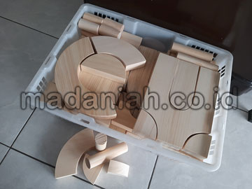 Toko Balok PDK Natural Pinus di Tarakan