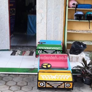 Jual Murah Mainan Kayu Mobil Goyang Anak TK Umbulharjo