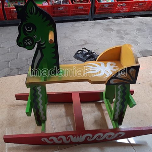 Jual Murah Mainan Kuda Goyang Kayu Anak Laweyan