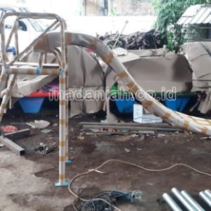 Jual Murah Mainan Perosotan Fiber Anak TK Penawangan