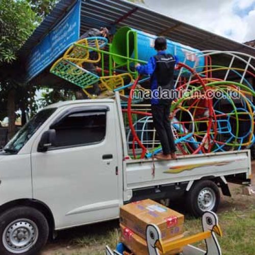 Jual Murah Mainan Jembatan Pelangi Anak TK Tempel Yogyakarta Jual Murah Mainan Jembatan Pelangi Anak TK Tempel Yogyakarta