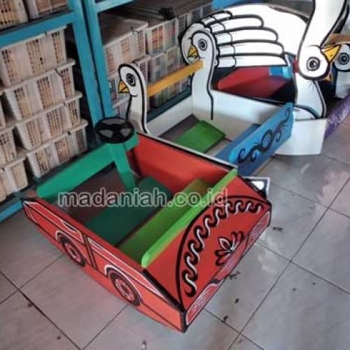 Produsen Mainan Kayu Mobil Goyang Anak TK Tempel Yogyakarta
