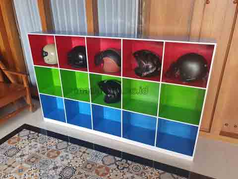 Jual Lemari Loker Kayu PAUD TK Kota Bandar Lampung