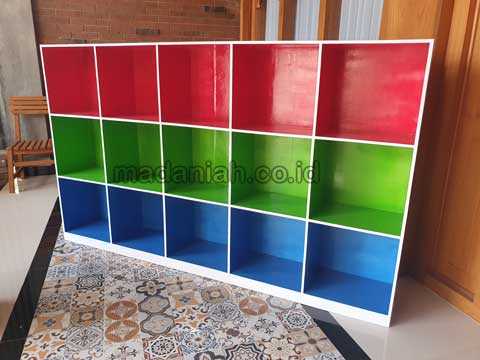 Jual Lemari Loker Kayu PAUD TK Kota Tangerang Selatan
