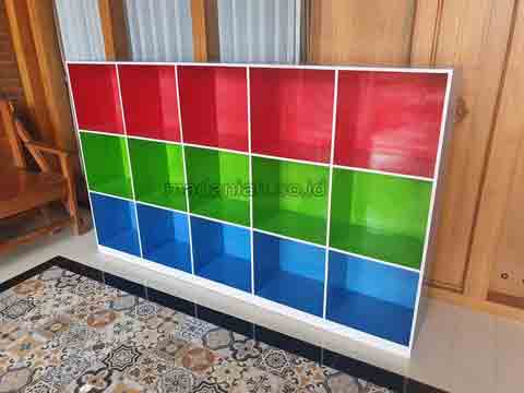 Jual Murah Lemari Loker Kayu PAUD TK Kota Depok