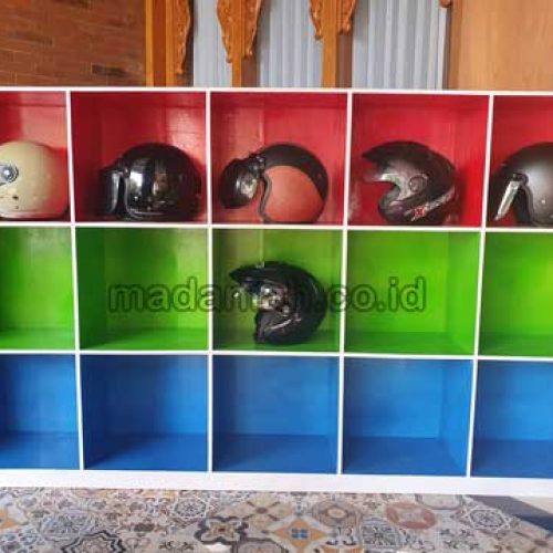 Jual Murah Lemari Loker Kayu PAUD TK Kota Pasuruan