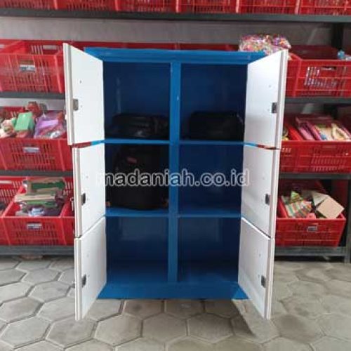 Jual Murah Lemari Loker Kayu PAUD TK Madiun