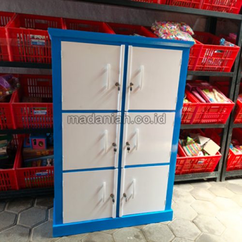 Jual Murah Lemari Loker Kayu PAUD TK Tegal Jual Murah Lemari Loker Kayu PAUD TK Tegal