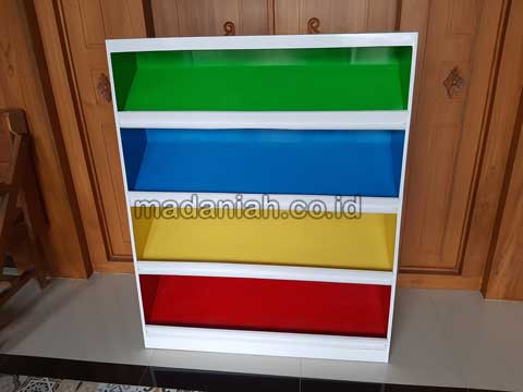 Jual Murah Lemari Loker Rak Kayu PAUD TK Kota Cilegon