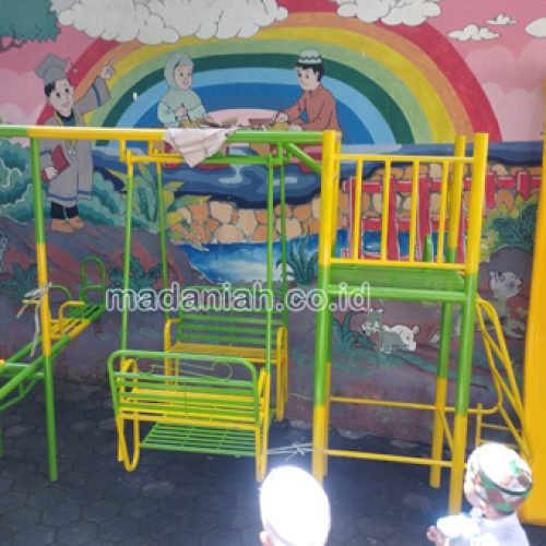 Jual Murah Mainan Perosotan Kombinasi Anak TK Jetis