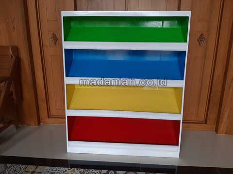 Pabrik Lemari Loker Rak Kayu PAUD TK Kendal