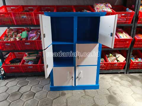 Produsen Lemari Loker Kayu PAUD TK Lamongan