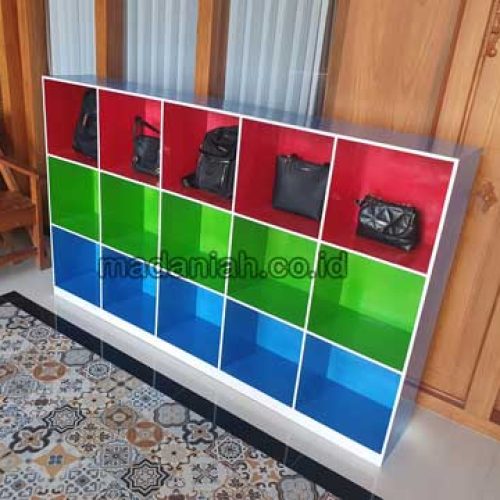 Produsen Lemari Loker Kayu PAUD TK Magetan
