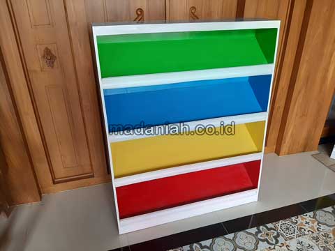 Produsen Lemari Loker Rak Kayu PAUD TK Bangkalan