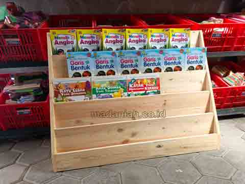 Produsen Lemari Loker Rak Kayu PAUD TK Kota Cimahi