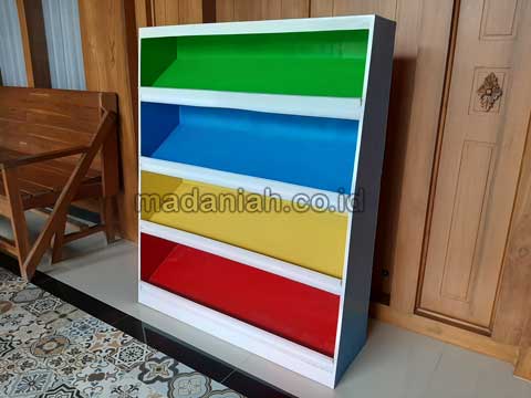 Produsen Lemari Loker Rak Kayu PAUD TK Kota Probolinggo